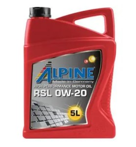 ALPINE Λάδι 0W20 RSL 5L