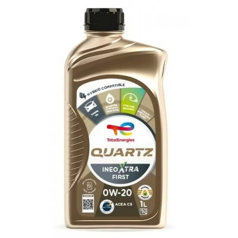TOTAL Λάδι 0W20 QUARTZ INEO XTRA FIRST PSA C5 1L