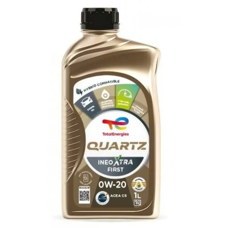 TOTAL Λάδι 0W20 QUARTZ INEO XTRA FIRST PSA C5 1L