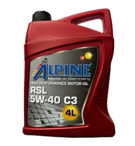 ALPINE Λάδι 5W40 RSL C3 4L