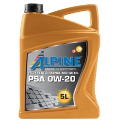 ALPINE Λάδι 0W20 PSA 5L