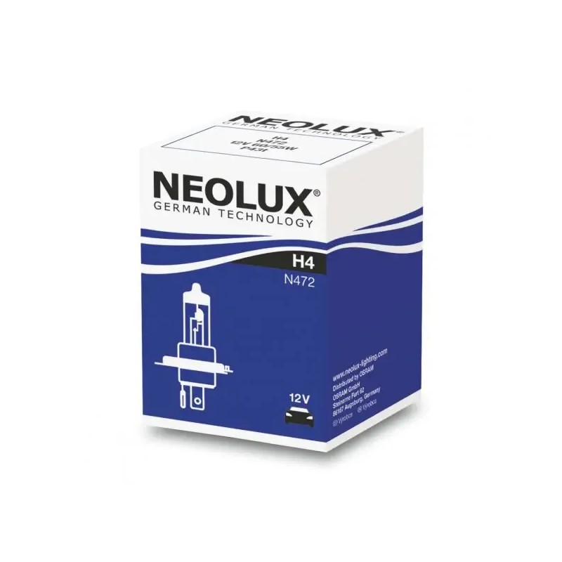 NEOLUX Λάμπα H4 12V 60/55W N472 (1 τεμ)