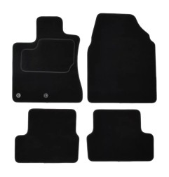 CUSTOPOL Σετ Μαύρα Πατάκια NIS225C  για Nissan Qashqai (J10) – 4 τεμ