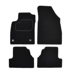 CUSTOPOL Σετ Μαύρα Πατάκια OPL195C για Opel Mokka X (J13) – 4 τεμ