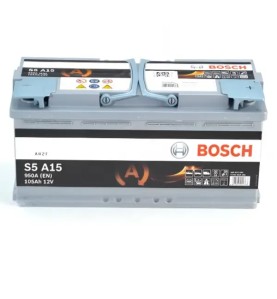 BOSCH Μπαταρία AGM 105AH/950A 0092S5A150