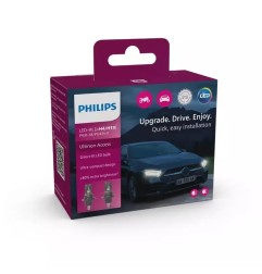 PHILIPS Λάμπες Σετ Led Ultinon Access 12V H4/H19 6000K 11342U2500CX (2 τεμ)