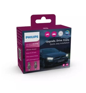 PHILIPS Λάμπες Σετ Led Ultinon Access 12V H4/H19 6000K 11342U2500CX (2 τεμ)