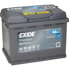 EXIDE Μπαταρία Premium 64AH/640A EA640