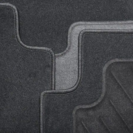 CUSTOPOL Σετ Μαύρα Πατάκια BM10C για BMW 1 Hatchback (E87) 116 4 τεμ