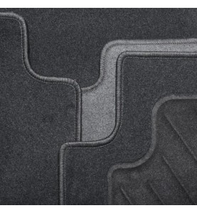 CUSTOPOL Σετ Μαύρα Πατάκια BM10C για BMW 1 Hatchback (E87) 116 4 τεμ