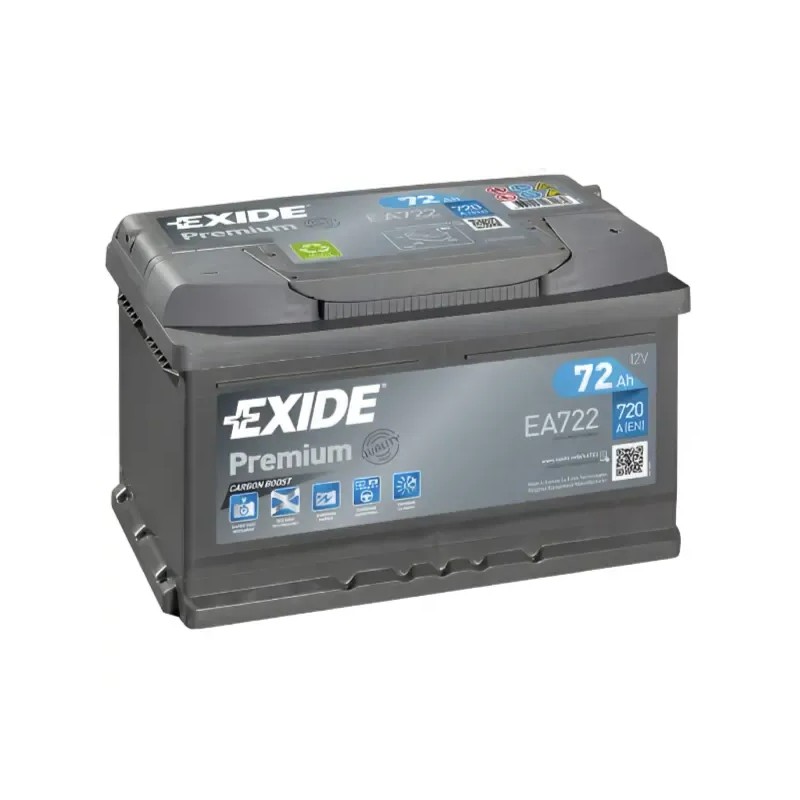 EXIDE Μπαταρία Premium 72AH/720A EA722