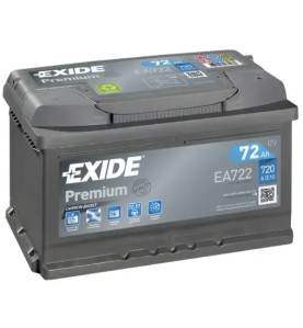 EXIDE Μπαταρία Premium 72AH/720A EA722