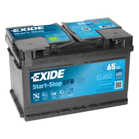 EXIDE Μπαταρία EFB 65AH/650A EL652