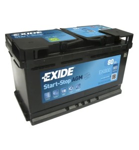 EXIDE Μπαταρία AGM 80AH/800A EK800