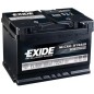 EXIDE Μπαταρία EFB 80AH/720A EL800