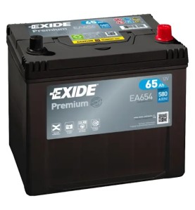 EXIDE Μπαταρία Premium 65AH/580A EA654