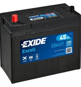 EXIDE Μπαταρία Excell 45AH/330A EB457