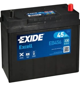 EXIDE Μπαταρία Excell 45AH/300A EB456
