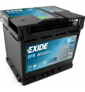 EXIDE Μπαταρία EFB 55AH/540A EL550