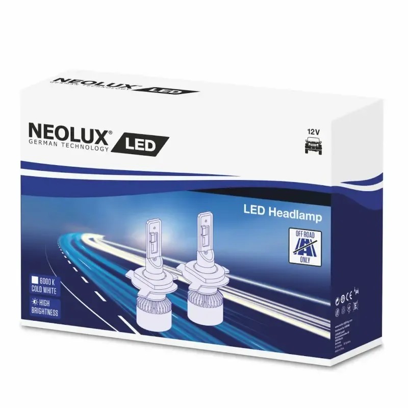 NEOLUX Λάμπα LED H7/H18 Cool White 6500K 12V N499DWBS2SCB (σετ 2 τεμ)