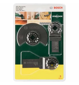 BOSCH Σετ Εξαρτήματα Επεξεργασίας Ξύλου 3 τεμ