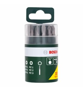 BOSCH Σετ Μύτες 10 τεμ 9 Μύτες + 1 μαγνητικός φορέας