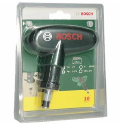 BOSCH Κατσαβίδι Καστάνιας + 10 Μύτες