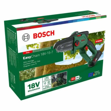 BOSCH Easy Chain 18V-15-7 Κλαδευτικό Αλυσοπρίονο Μπαταρίας 18V