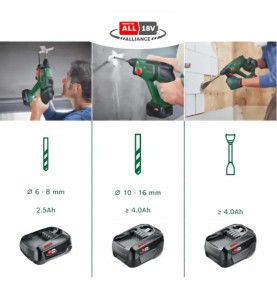 BOSCH UniversalHammer Κρουστικό Σκαπτικό Μπαταρίας 18V