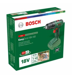 BOSCH EasyDrill 18V-40 Δραπανοκατσάβιδο Μπαταρίας Solo 18V