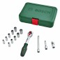 BOSCH Σετ Καστάνιας 1/4" 14 τεμ