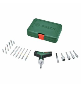 BOSCH Σετ Καστάνια Κατσαβίδι Με Λαβή Τ 22 τεμ