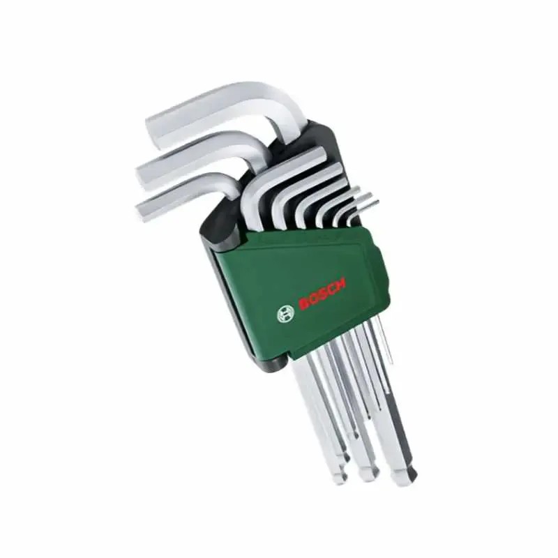 BOSCH Σετ 9 Κλειδιά Allen 1600A032V1 BOSCH Σετ 9 Κλειδιά Allen 1600A032V1