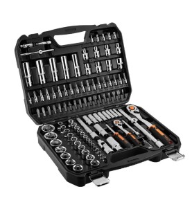 NEO TOOLS Καστάνια με Καρυδάκια 1\2" & 1\4" – 110 τεμ 10066-E05