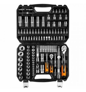 NEO TOOLS Καστάνια με Καρυδάκια 1\2" & 1\4" – 110 τεμ 10066-E05