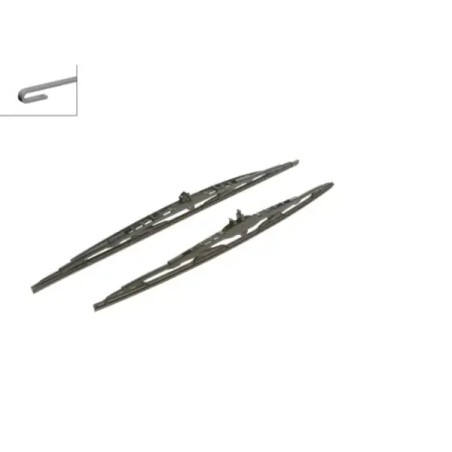 BOSCH Twin Spoiler 801S Σετ Υαλοκαθαριστήρων 600 mm / 530 mm
