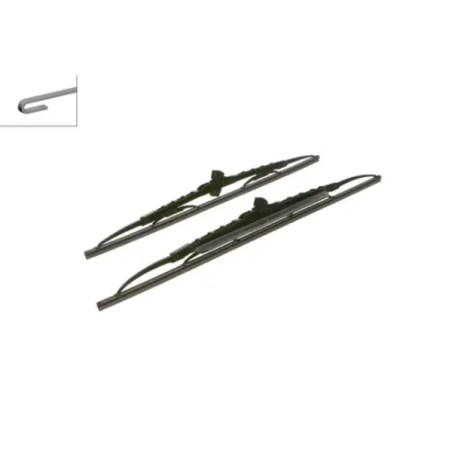 BOSCH Twin Spoiler 728S Σετ Υαλοκαθαριστήρων 550 mm / 475 mm