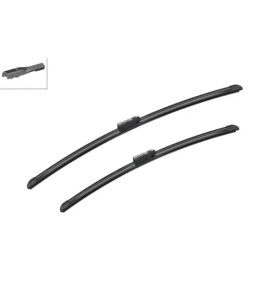BOSCH AeroTwin A297S Σετ Υαλοκαθαριστήρων 600 mm / 500 mm