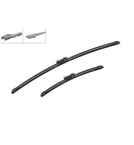BOSCH AeroTwin AM466S Σετ Υαλοκαθαριστήρων 650 mm / 380 mm