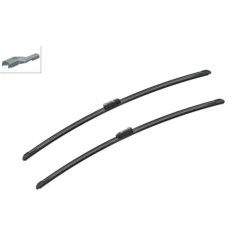 BOSCH AeroTwin A640S Σετ Υαλοκαθαριστήρων 725 mm / 725 mm