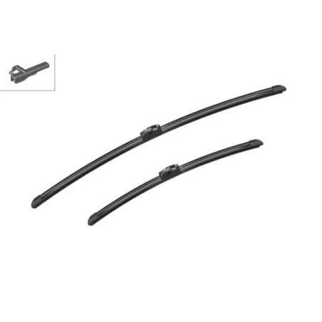 BOSCH AeroTwin A523S Σετ Υαλοκαθαριστήρων 650 mm / 450 mm