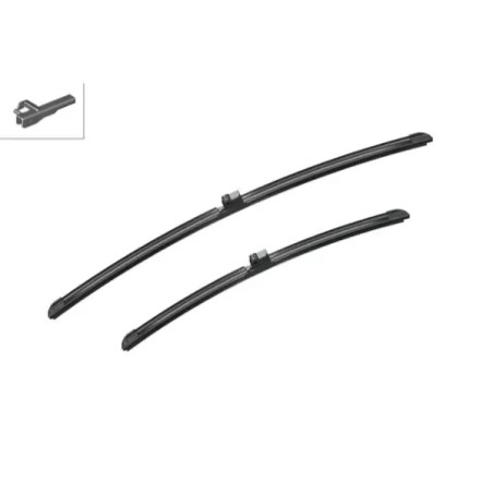 BOSCH AeroTwin A452S Σετ Υαλοκαθαριστήρων 600 mm / 450 mm