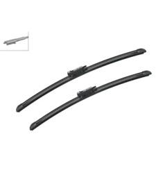 BOSCH AeroTwin A637S Σετ Υαλοκαθαριστήρων 500 mm / 475 mm
