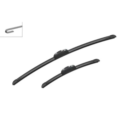 BOSCH AeroTwin Retro AR605S Σετ Υαλοκαθαριστήρων 600 mm / 340 mm