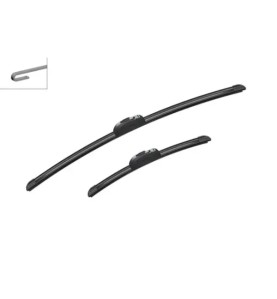 BOSCH AeroTwin Retro AR605S Σετ Υαλοκαθαριστήρων 600 mm / 340 mm