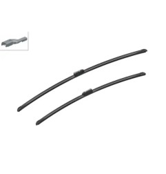 BOSCH AeroTwin A501S Σετ Υαλοκαθαριστήρων 800 mm / 680 mm