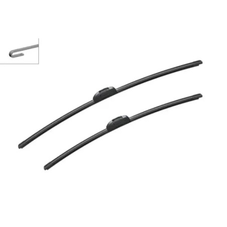 BOSCH AeroTwin Retro AR704S Σετ Υαλοκαθαριστήρων 700 mm / 600 mm