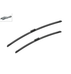 BOSCH AeroTwin A581S Σετ Υαλοκαθαριστήρων 680 mm / 575 mm
