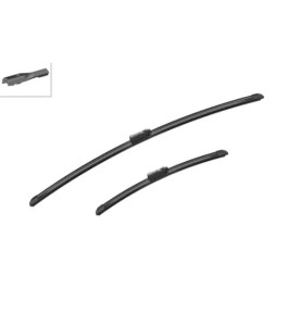 BOSCH AeroTwin A557S Σετ Υαλοκαθαριστήρων 700 mm / 400 mm
