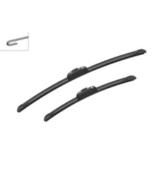BOSCH AeroTwin AR534S Σετ Υαλοκαθαριστήρων 530 mm / 380 mm